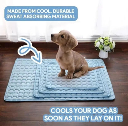 Custom Dog Cooling Mat Thick & Durable Cooling Mat for Large Dog Long-Lasting Cool Waterproof Washable Self Cooling Pad for Dogs