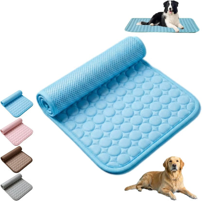 Custom Dog Cooling Mat Thick & Durable Cooling Mat for Large Dog Long-Lasting Cool Waterproof Washable Self Cooling Pad for Dogs