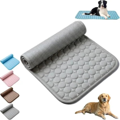 Custom Dog Cooling Mat Thick & Durable Cooling Mat for Large Dog Long-Lasting Cool Waterproof Washable Self Cooling Pad for Dogs